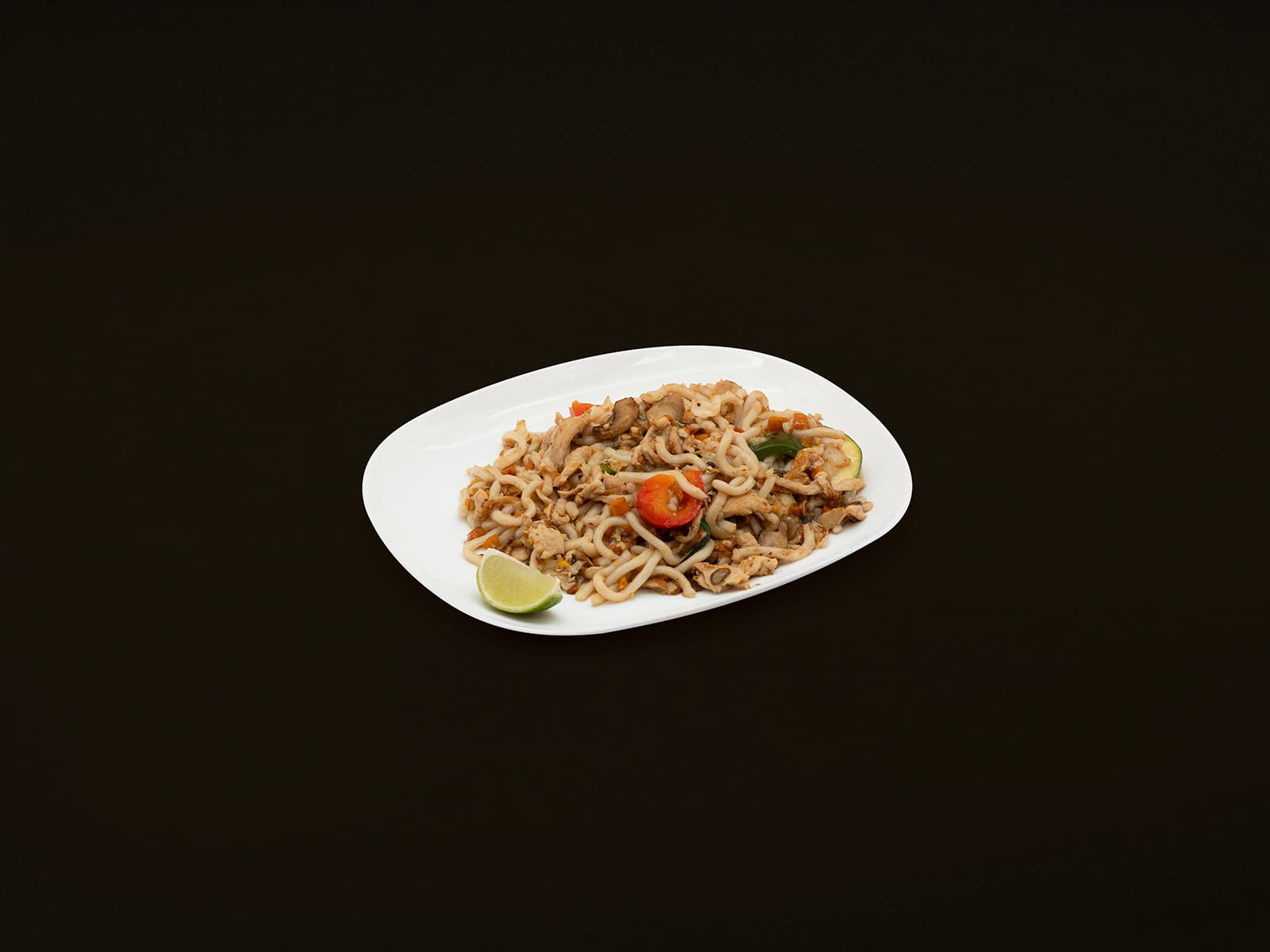 Udon rezanci z jajcem